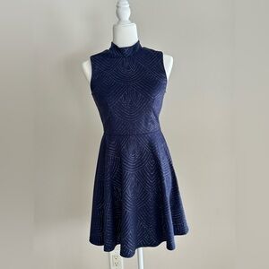 City Studio Navy Blue Formal Dress